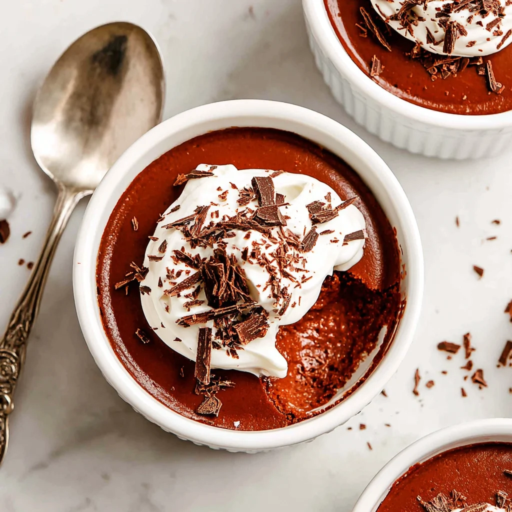 Easy Chocolate Pots de Crème