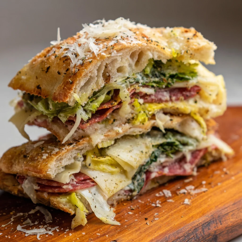 Focaccia Grinder Sandwich