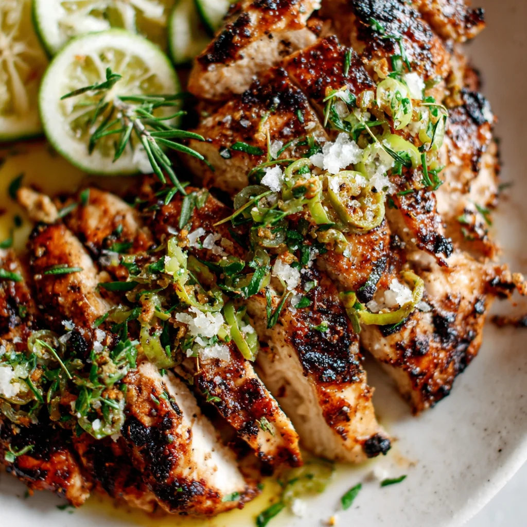 Grilled Chicken Pepperoncini