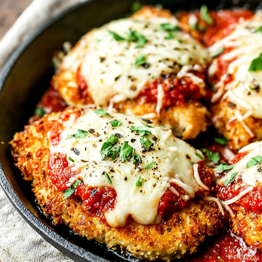 Keto Chicken Parmesan
