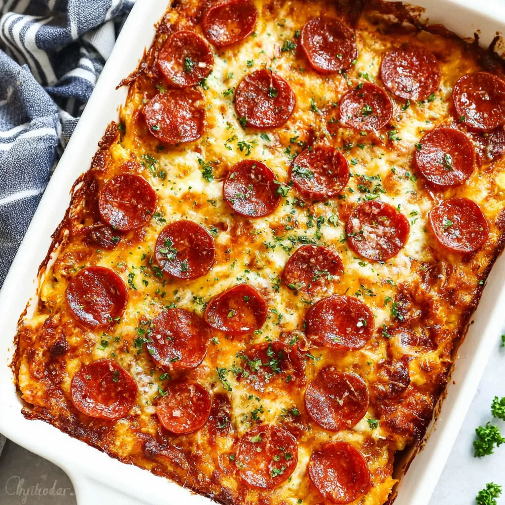 Pizza Casserole