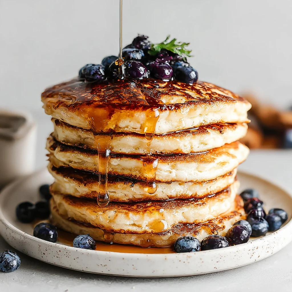 Protein Cottage Cheese Pancakes