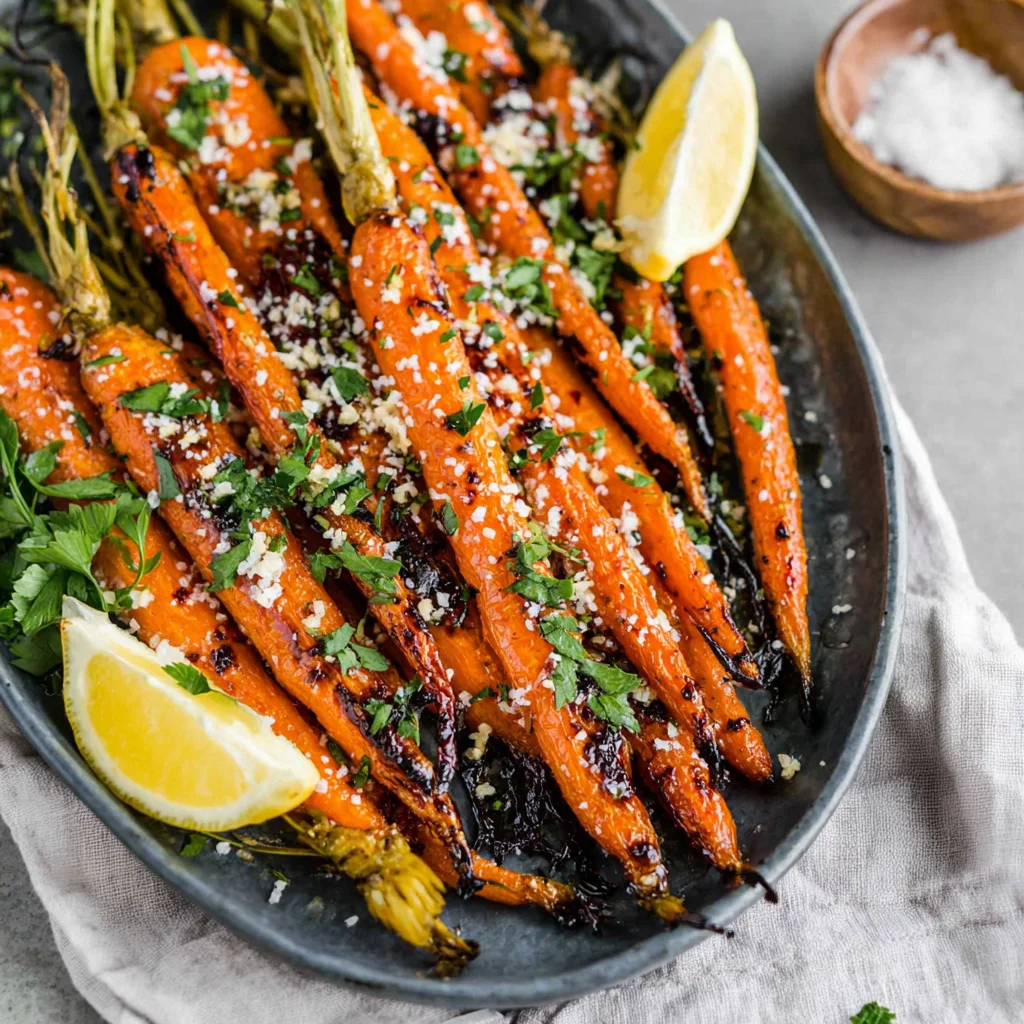 Roasted Heirloom Carrots
