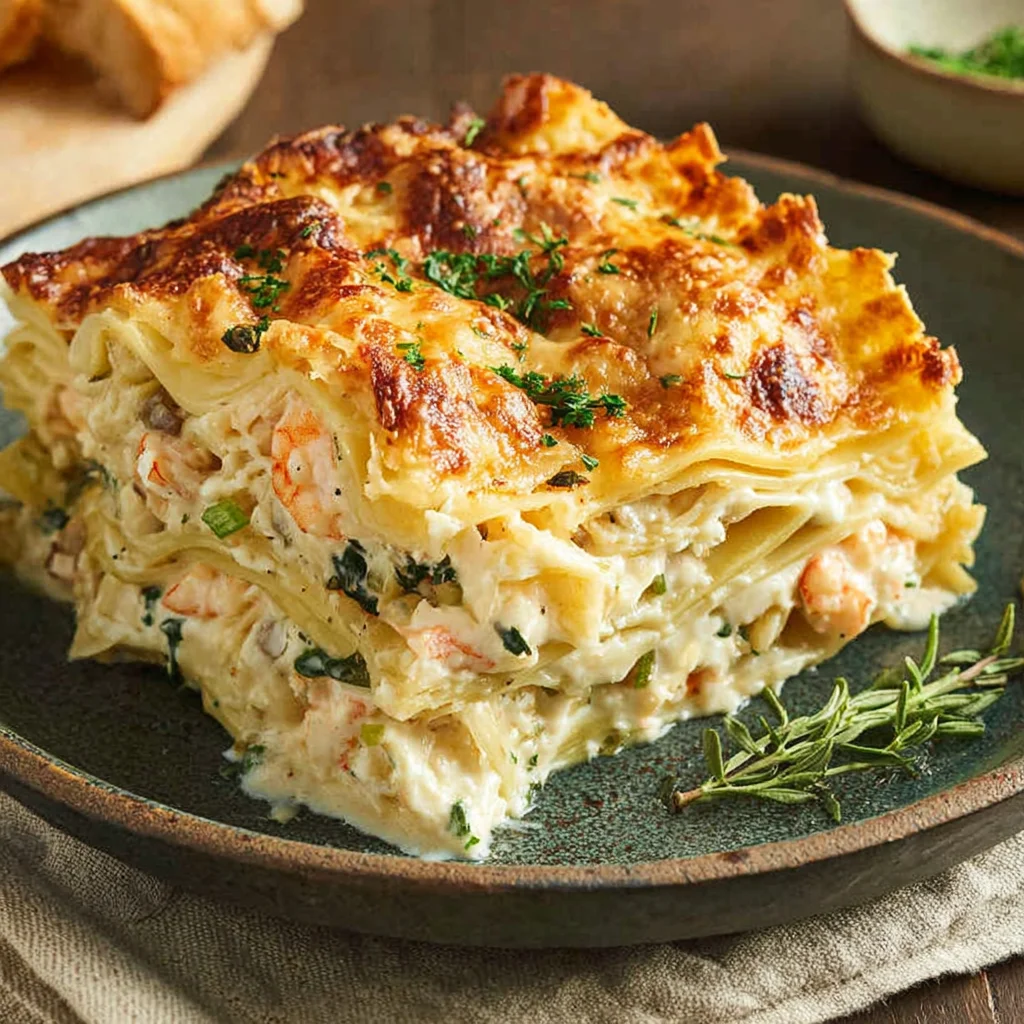 Seafood Lasagna