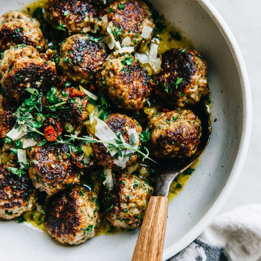 Sheet Pan Meatballs