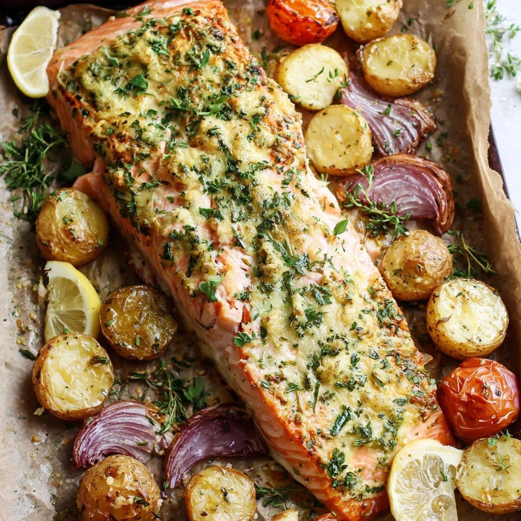 Sheet Pan Salmon