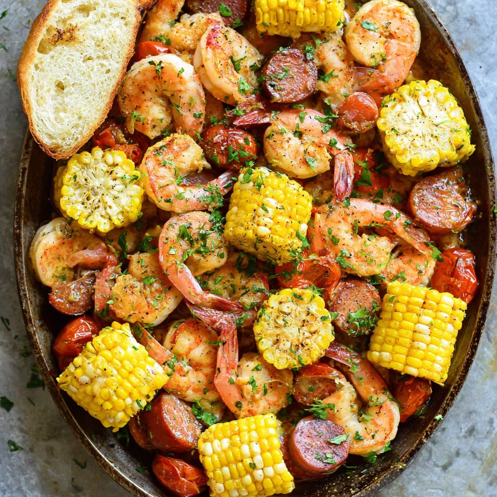 Weeknight Shrimp Boil