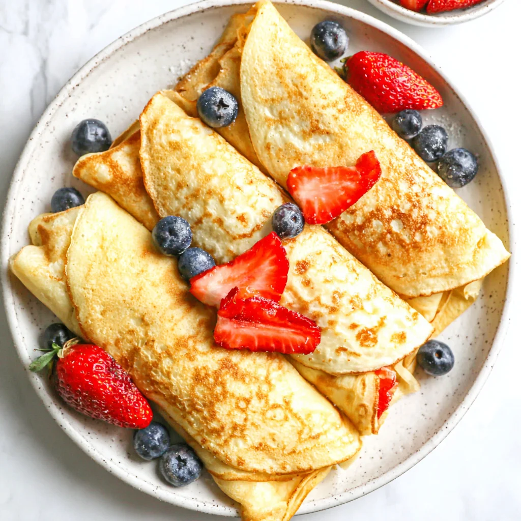 Almond Flour Crepes