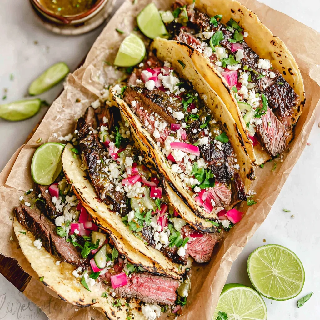 Baja Steak Tacos