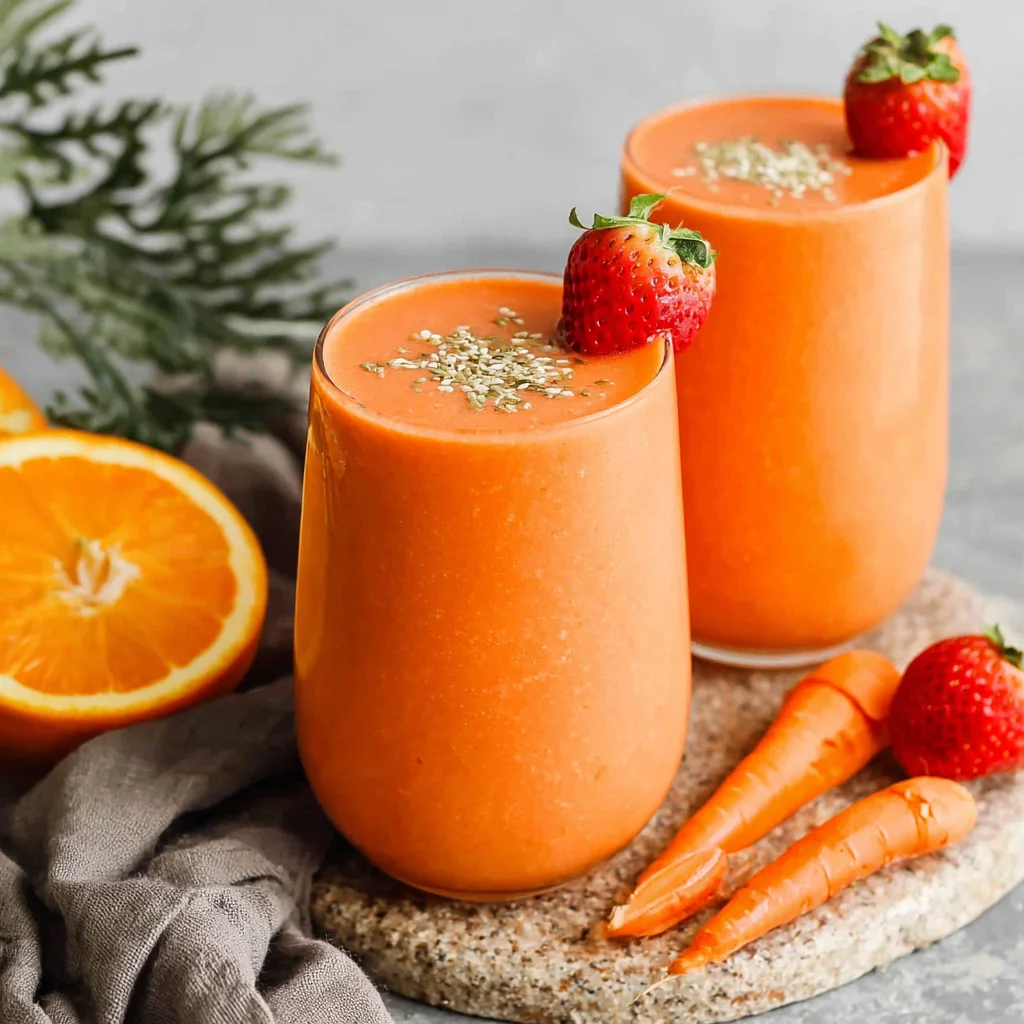Carrot Fruit Smoothie