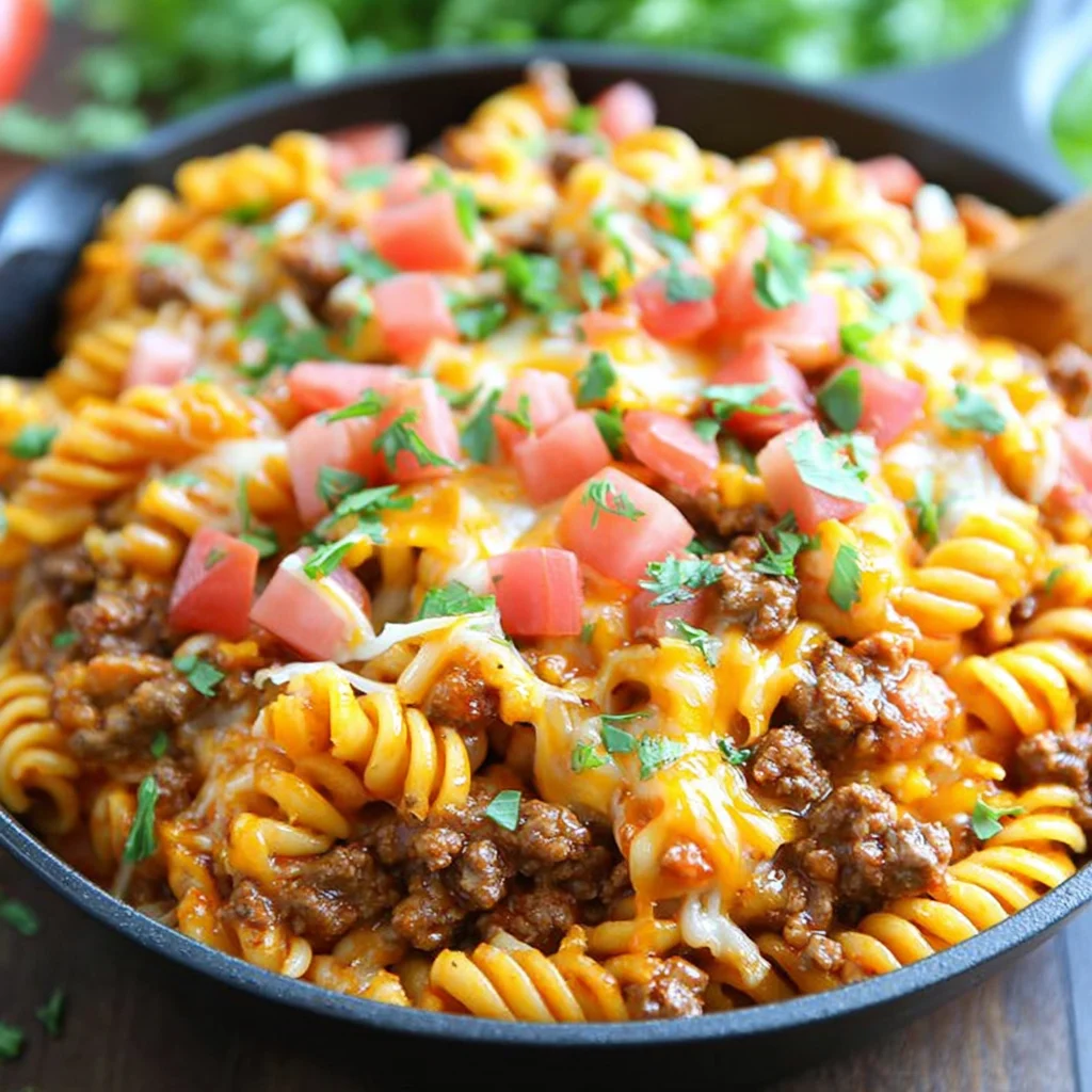 Cheeseburger Casserole