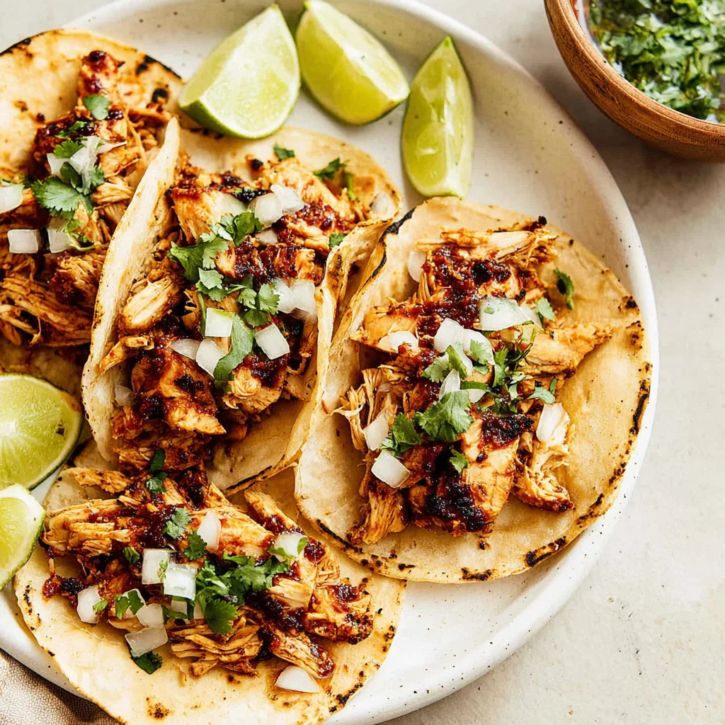 Chipotle Chicken Tacos