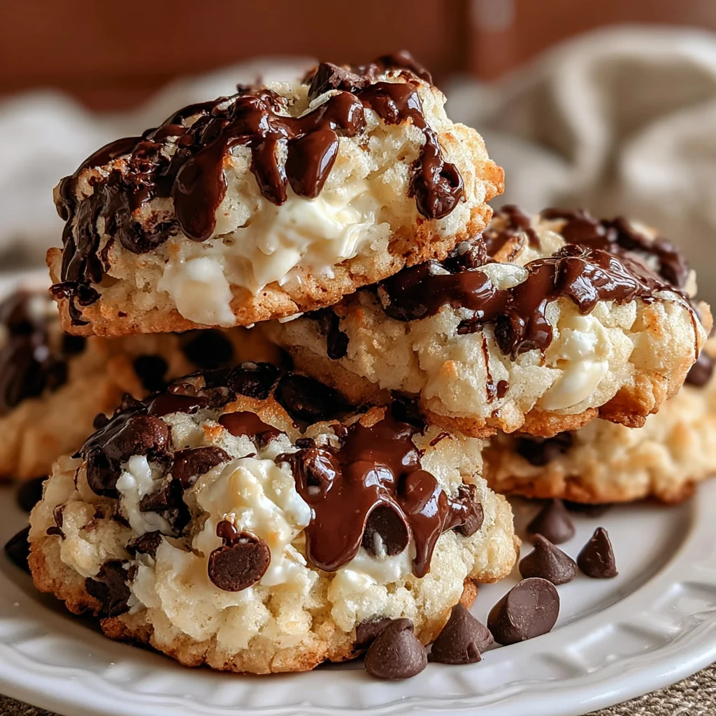 Chocolate Chip Cottage Cheese Cookies