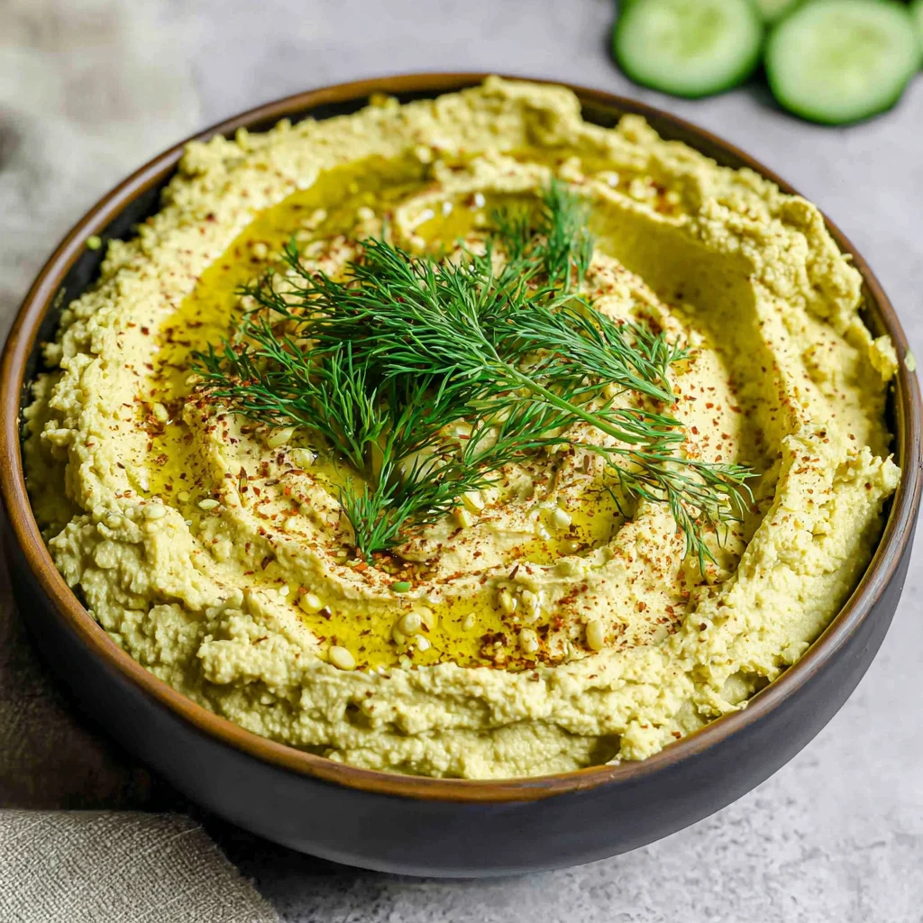 Dill Pickle Hummus