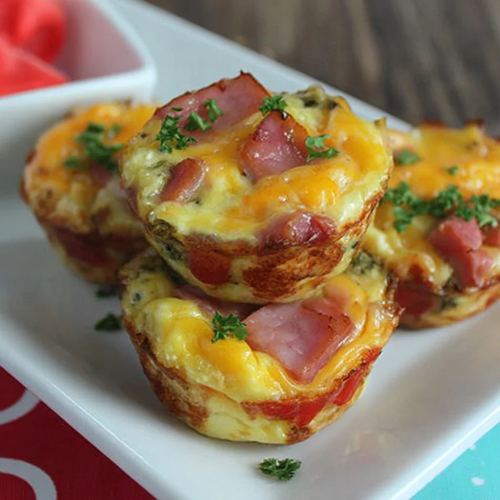 Ham Egg Cheese Brunch Cups