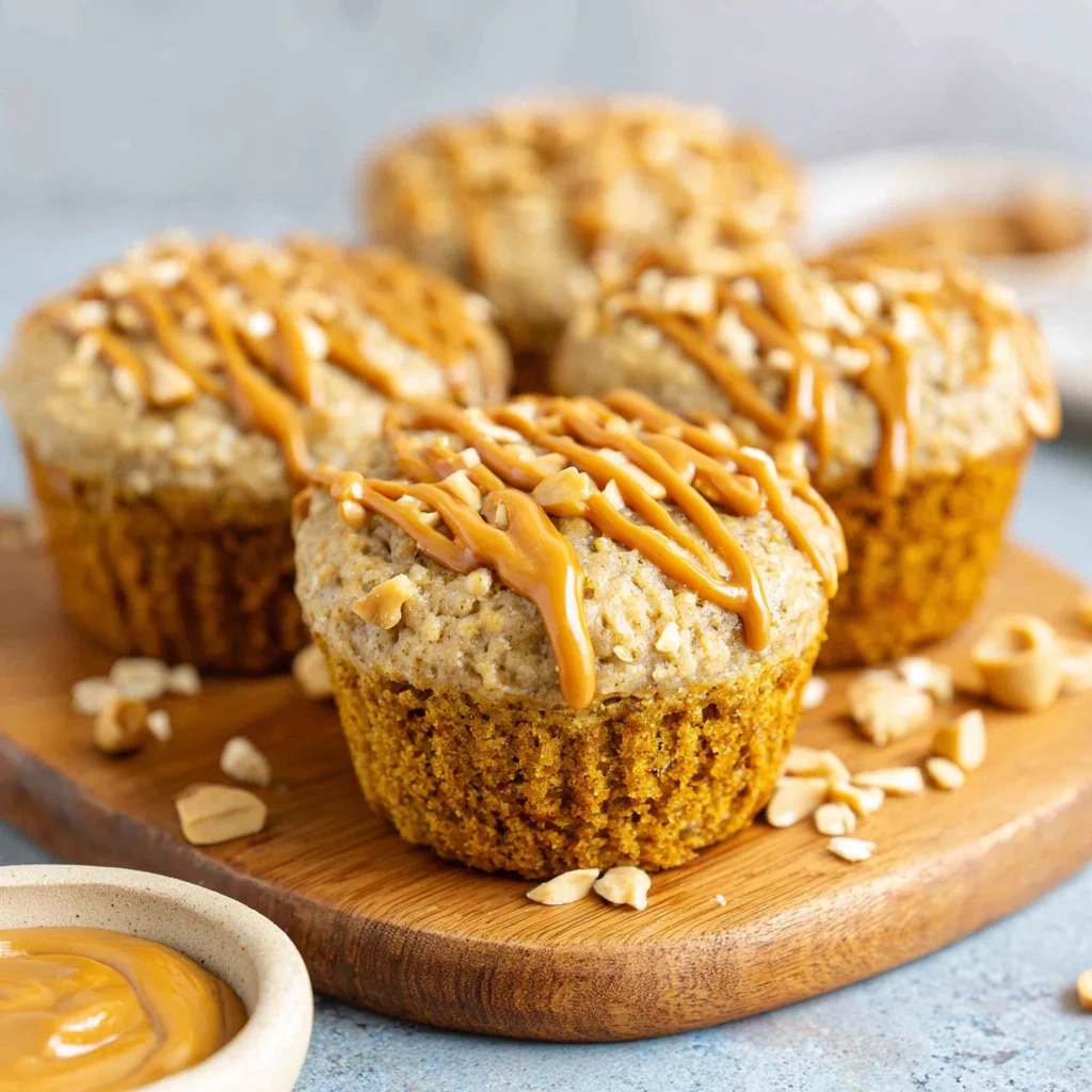 Healthy Peanut Butter Muffins