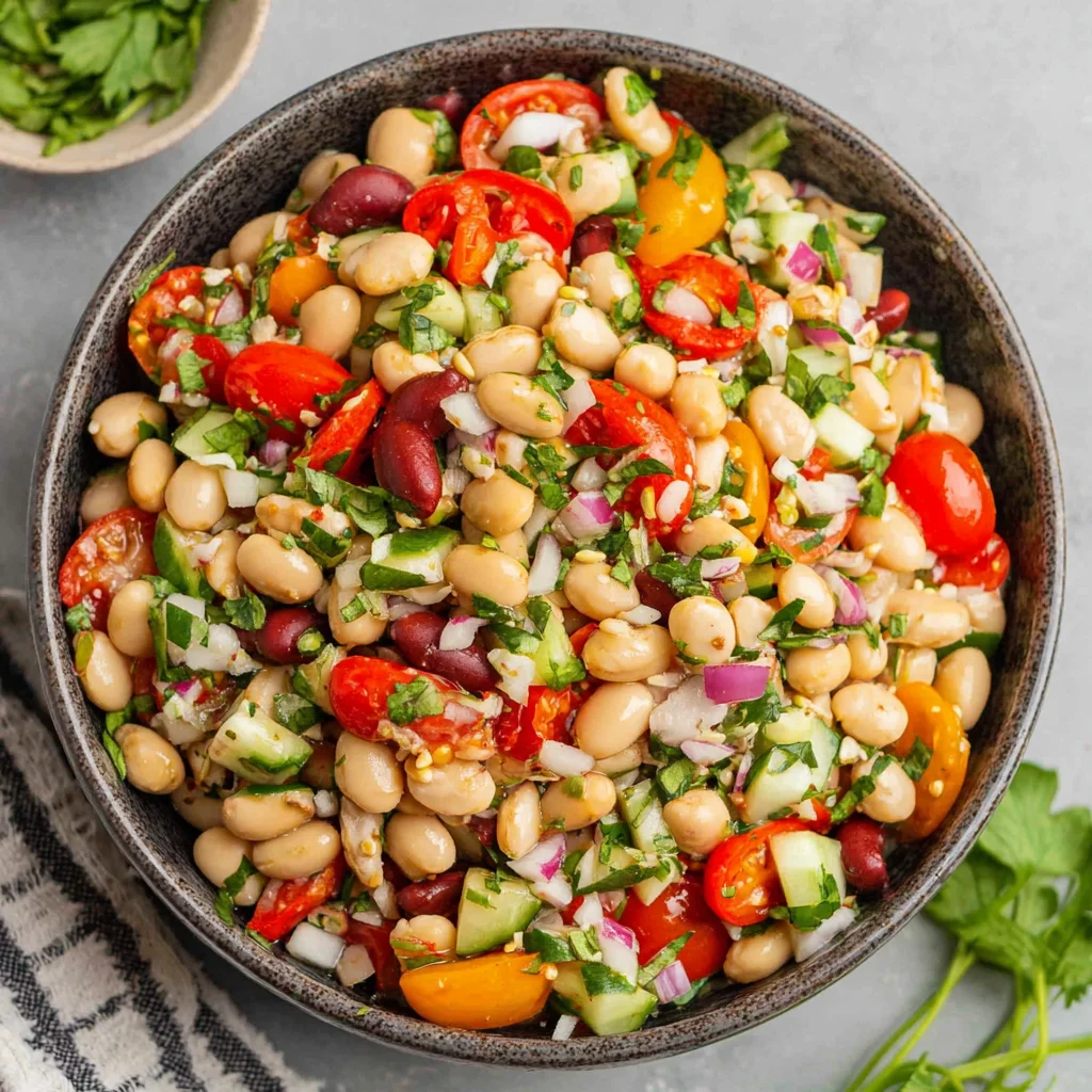 High Protein Bean Salad