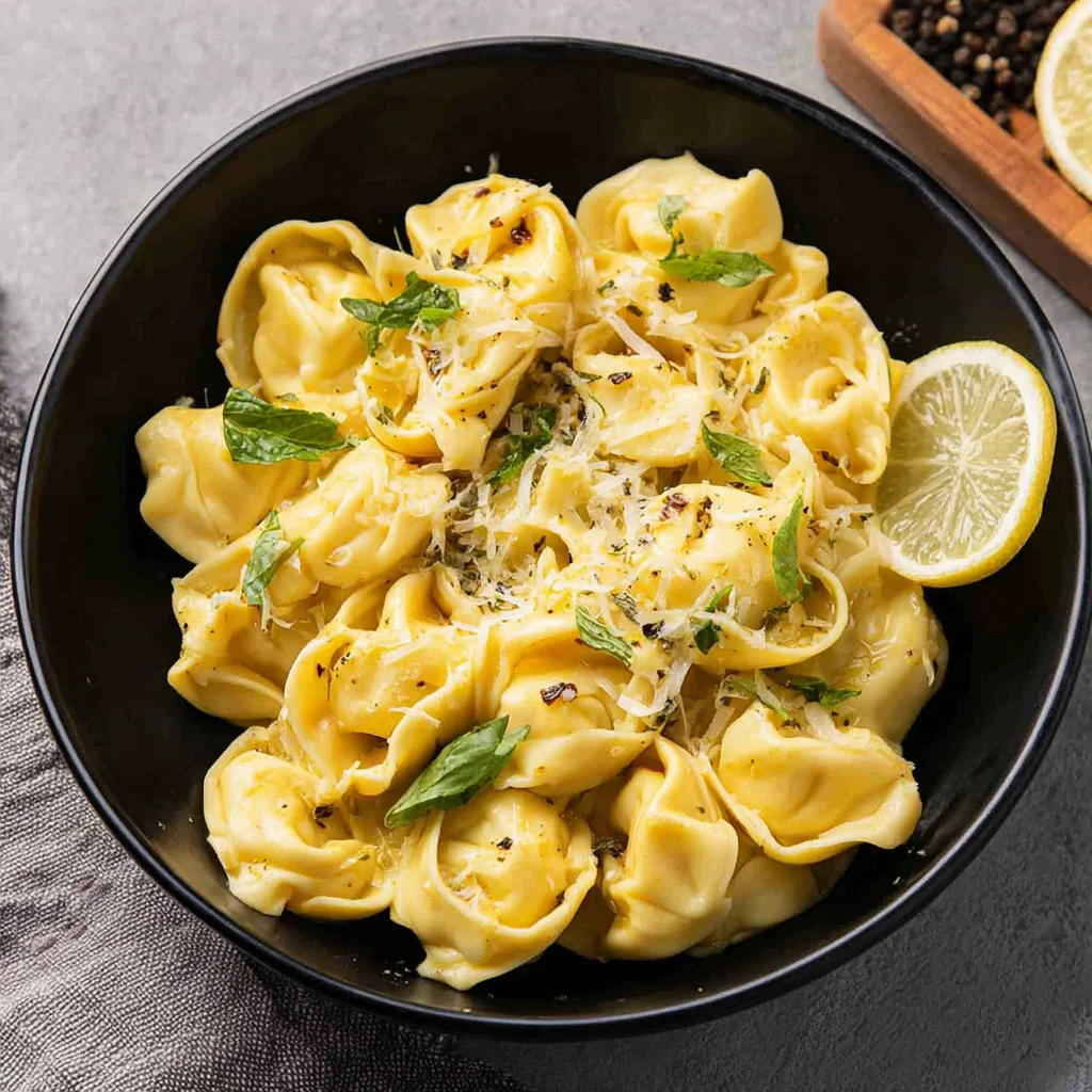 Lemon Butter Tortellini