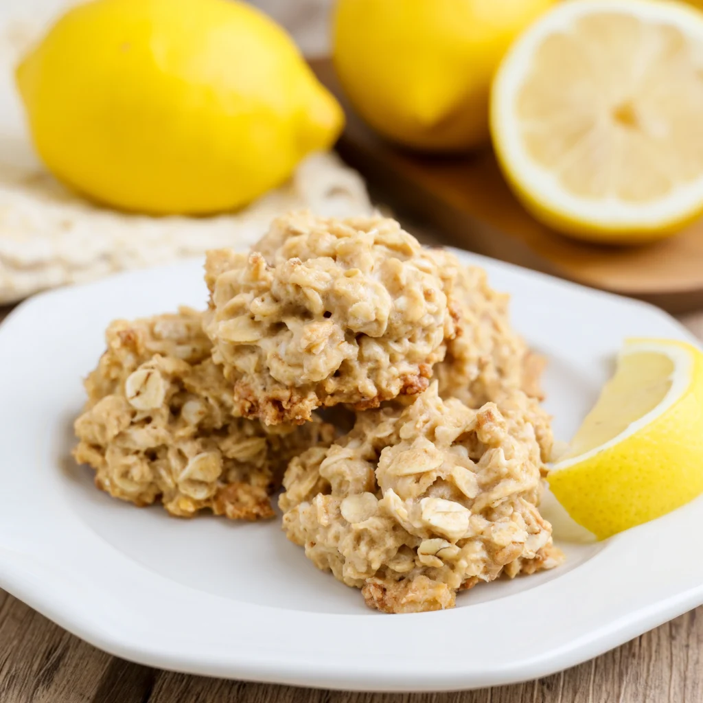 Lemon Oatmeal Cookies