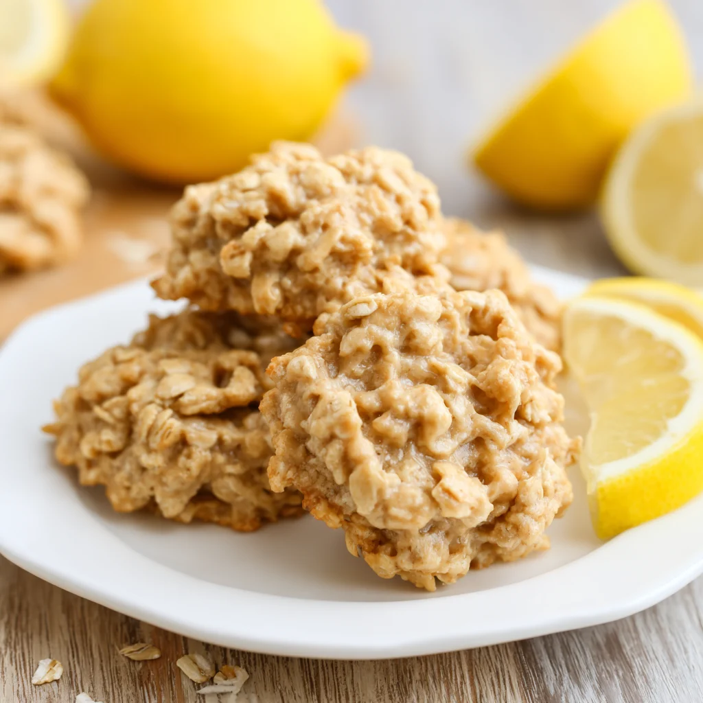Lemon Oatmeal Cookies