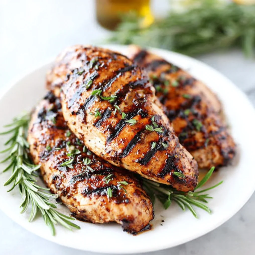 Maple Rosemary Grilled Chicken
