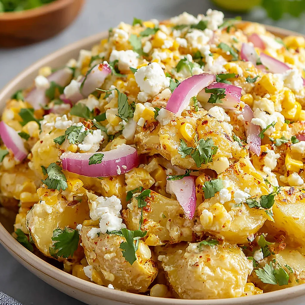 Mexican Street Corn Potato Salad