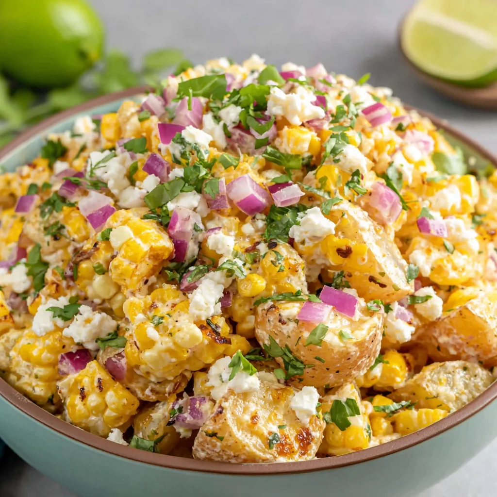 Mexican Street Corn Potato Salad