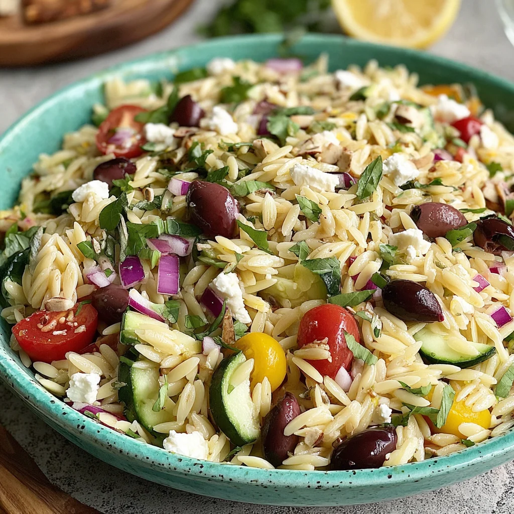 Orzo Pasta Salad