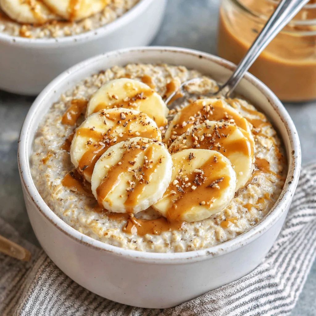 Peanut Butter Banana Oatmeal
