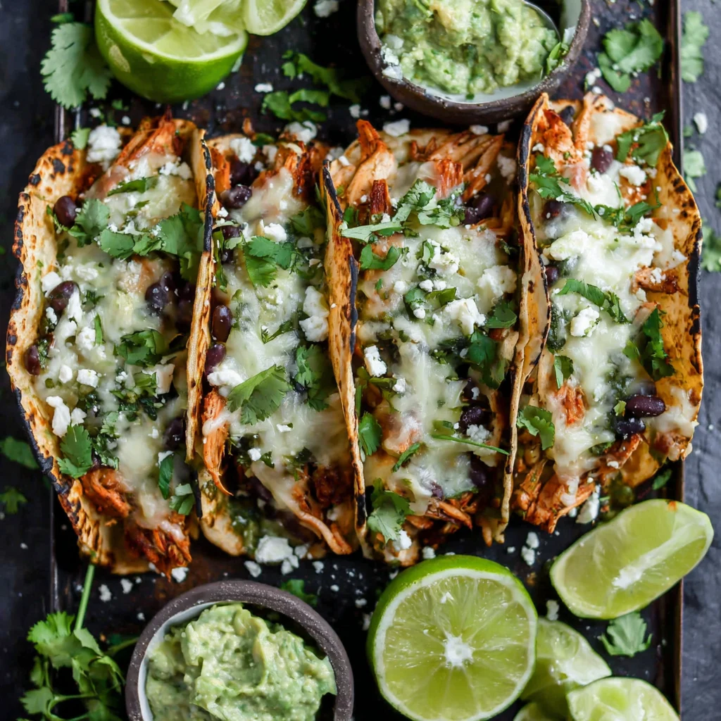 Poblano Chicken Tacos