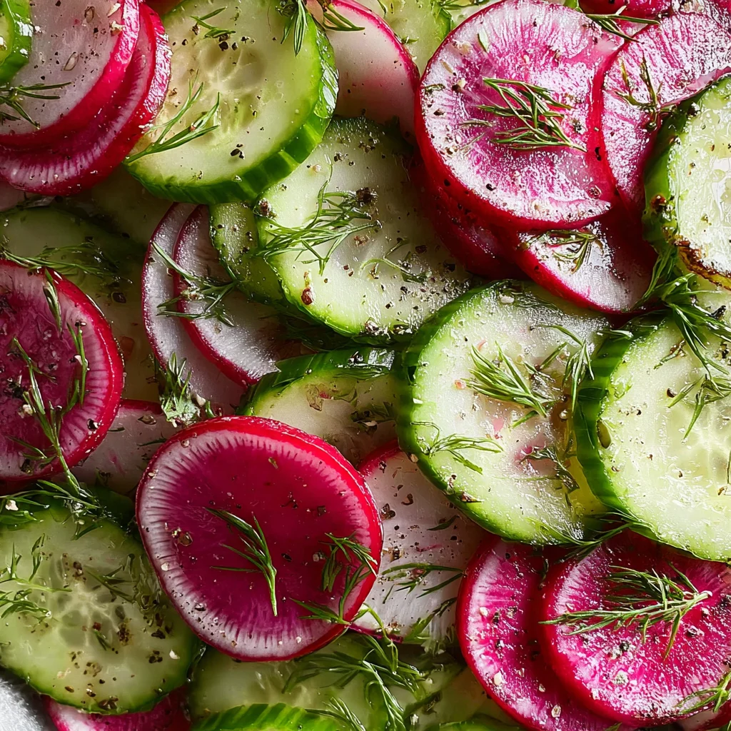 Cucumber Radish Salad